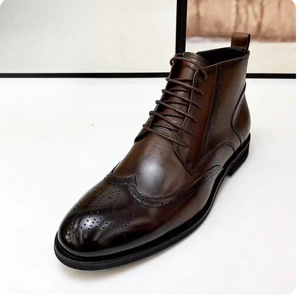 Bottes Cuir Homme Élégantes – Confort & Style