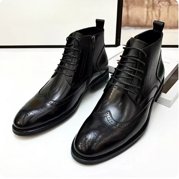 Bottes Cuir Homme Élégantes – Confort & Style