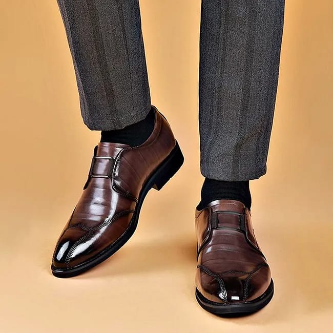 Chaussures Classiques Slip-On – Élégance & Confort Homme